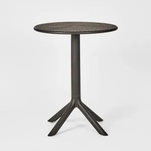 Ellee Café Bistro Table All Weather outdoor Black 60cm by Florabelle Living, a Coffee Table for sale on Style Sourcebook