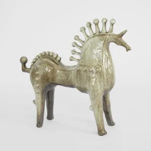 Ace Horse Tall Dark Grey by Florabelle Living, a Statues & Ornaments for sale on Style Sourcebook