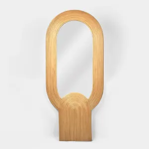 MRD Uli Floor Mirror Natural by MRD Home, a Mirrors for sale on Style Sourcebook