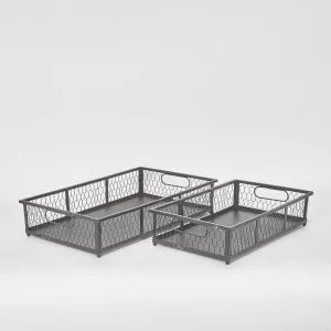 Picardy Wire Trays Set of 2 by PERFECT PIECES, a Trays for sale on Style Sourcebook