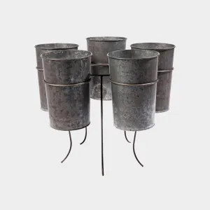 French Tin Centrepiece Large by PERFECT PIECES, a Vases & Jars for sale on Style Sourcebook
