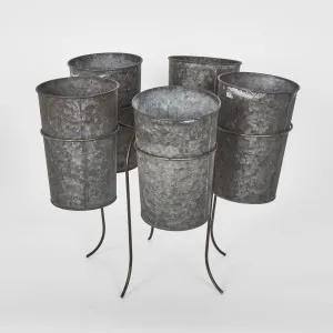 French Tin Centrepiece Medium by PERFECT PIECES, a Vases & Jars for sale on Style Sourcebook