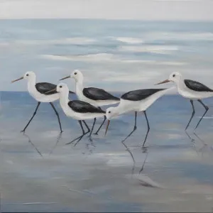 Seagulls Painting Wall Art by PERFECT PIECES, a Prints for sale on Style Sourcebook