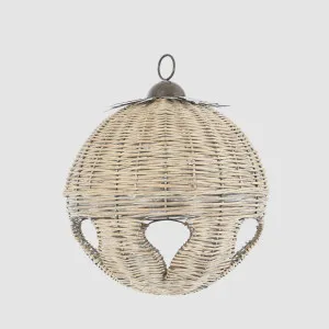 Bayeux Willow Bell Decoration Medium by PERFECT PIECES, a Christmas for sale on Style Sourcebook