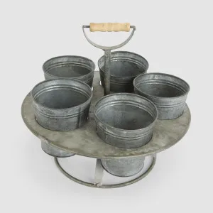 Parterre Zinc Seedling Holder by PERFECT PIECES, a Christmas for sale on Style Sourcebook