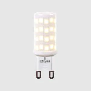 G9 LED Globe - Opal Glass - 5W G9 2700k by Zaffero, a Spotlights for sale on Style Sourcebook