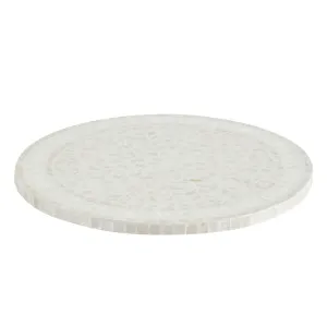Muse Chelle Capiz Lazy Susan Serving Board White by Muse, a Bowls for sale on Style Sourcebook