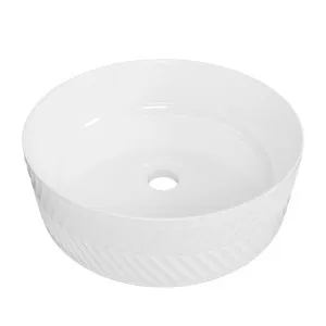 Allure Arrow Ceramic Basin 360mm White Gloss by Timberline, a Basins for sale on Style Sourcebook