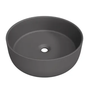 Allure Ceramic Basin 360mm Anthracite by Timberline, a Basins for sale on Style Sourcebook