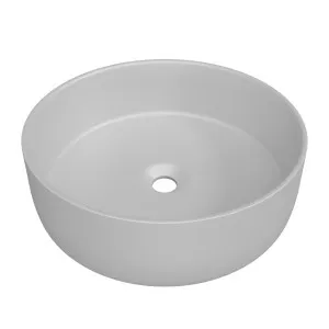 Allure Ceramic Basin 360mm Light Grey Matte by Timberline, a Basins for sale on Style Sourcebook