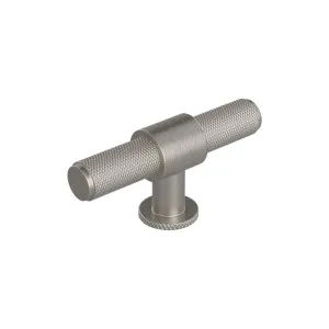 Duke T Bar 80mm Brushed Nickel Handle by Timberline, a Cabinet Hardware for sale on Style Sourcebook