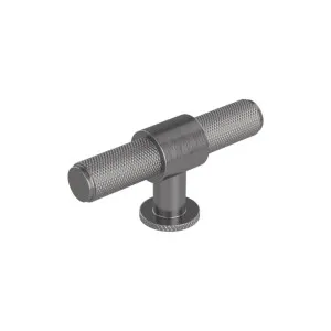 Duke T Bar 80mm Gunmetal Handle by Timberline, a Cabinet Hardware for sale on Style Sourcebook
