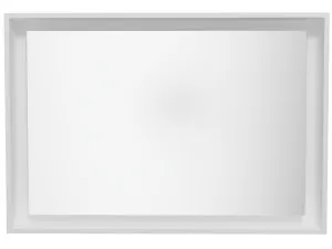 Halifax Mirror 1050mm, White Satin by Timberline, a Vanity Mirrors for sale on Style Sourcebook