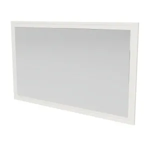 Miami Classic Mirror 1200mm, White Satin by Timberline, a Vanity Mirrors for sale on Style Sourcebook