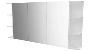 Boston Shaving Cabinet 1500mm, White Satin by Timberline, a Shaving Cabinets for sale on Style Sourcebook
