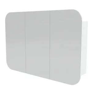 Jazz Arch Shaving Cabinet 1500mm, White Satin by Timberline, a Shaving Cabinets for sale on Style Sourcebook