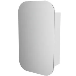 Jazz Arch Shaving Cabinet 600mm, White Satin by Timberline, a Shaving Cabinets for sale on Style Sourcebook