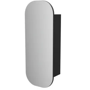 Jazz Arch Shaving Cabinet 400mm, Black Satin by Timberline, a Shaving Cabinets for sale on Style Sourcebook