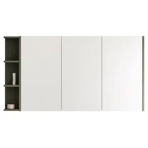 New York Shaving Cabinet 1350mm Right, Olive Satin by Timberline, a Shaving Cabinets for sale on Style Sourcebook