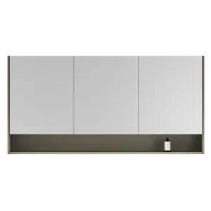 Sanremo Shaving Cabinet 1500mm, Olive Satin by Timberline, a Shaving Cabinets for sale on Style Sourcebook