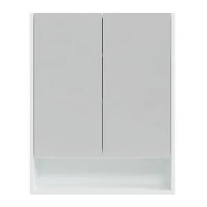 Sanremo Shaving Cabinet 600mm, White Satin by Timberline, a Shaving Cabinets for sale on Style Sourcebook