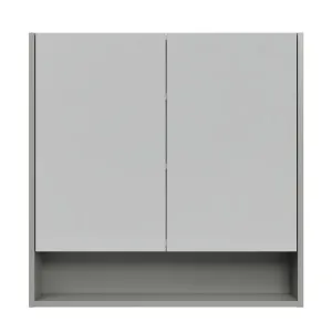 Sanremo Shaving Cabinet 750mm, Dark Grey Satin by Timberline, a Shaving Cabinets for sale on Style Sourcebook