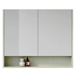 Sanremo Shaving Cabinet 900mm, Light Pistachio Satin by Timberline, a Shaving Cabinets for sale on Style Sourcebook
