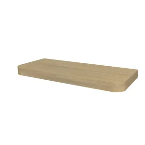 Curved Splice Shelf 450mm, Calm Oak by Timberline, a Wall Shelves & Hooks for sale on Style Sourcebook
