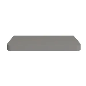 Curved Splice Shelf 450mm, Dark Grey Satin by Timberline, a Wall Shelves & Hooks for sale on Style Sourcebook
