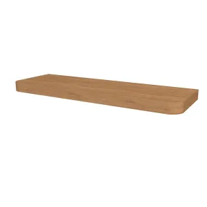 Curved Splice Shelf 600mm, Elegant Oak by Timberline, a Wall Shelves & Hooks for sale on Style Sourcebook