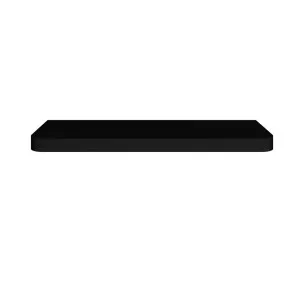 Curved Splice Shelf 600mm, Black Satin by Timberline, a Wall Shelves & Hooks for sale on Style Sourcebook