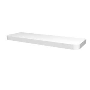 Curved Splice Shelf 600mm, White Satin by Timberline, a Wall Shelves & Hooks for sale on Style Sourcebook