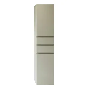 Eloura Tallboy 400mm Wall Hung, Light Pistachio Satin by Timberline, a Bathroom Storage Cabinets for sale on Style Sourcebook