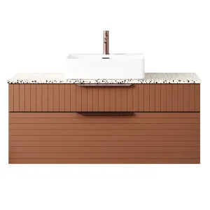 Arizona Vanity 1200mm Centre WG Basin SilkSurface AC Top Wall hung, New Penny Satin by Timberline, a Vanities for sale on Style Sourcebook