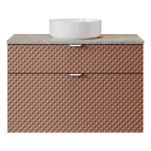 Clare Vanity 900mm Centre WG Basin SilkSurface AC Top Wall hung, New Penny Satin by Timberline, a Vanities for sale on Style Sourcebook