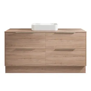 Delaware Vanity 1500mm Centre Bowl 18mm Laminate Top Floor standing, Tassie Oak by Timberline, a Vanities for sale on Style Sourcebook