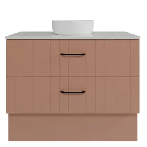 Henley Vanity 1050mm Centre WG Basin SilkSurface AC Top Floor standing, New Penny Satin by Timberline, a Vanities for sale on Style Sourcebook