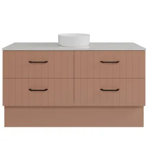 Henley Vanity 1500mm Centre WG Basin SilkSurface AC Top Floor standing, New Penny Satin by Timberline, a Vanities for sale on Style Sourcebook