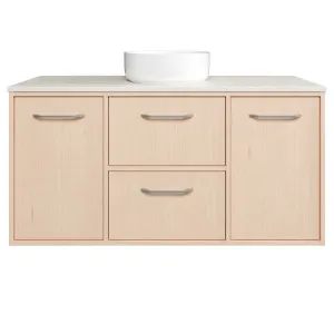Takano Vanity 1200mm Centre WG Basin SilkSurface AC Top Wall hung, Victorian Ash TrueScale™  by Timberline, a Vanities for sale on Style Sourcebook