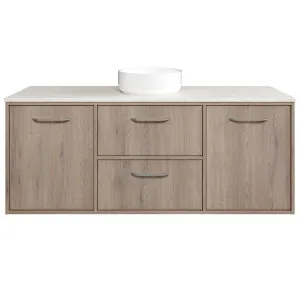 Takano Vanity 1500mm Centre WG Basin SilkSurface AC Top Wall hung, Cannolo Cremona Oak by Timberline, a Vanities for sale on Style Sourcebook