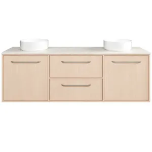 Takano Vanity 1800mm Double WG Basins SilkSurface AC Top Wall hung, Victorian Ash TrueScale™ by Timberline, a Vanities for sale on Style Sourcebook