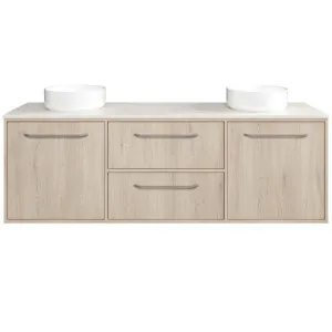 Takano Vanity 1800mm Double WG Basins SilkSurface AC Top Wall hung, Cotta Cremona Oak by Timberline, a Vanities for sale on Style Sourcebook