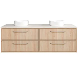 Taro Vanity 1800mm Double WG Basins SilkSurface AC Top Wall hung, Classic Oak by Timberline, a Vanities for sale on Style Sourcebook