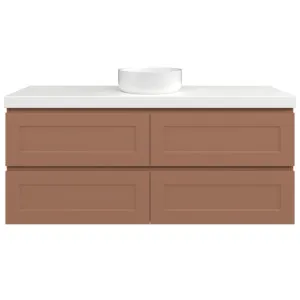 Washington Vanity 1500mm Centre WG Basin Freedom AC Top Wall hung, New Penny Satin by Timberline, a Vanities for sale on Style Sourcebook