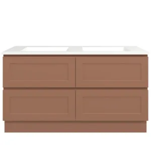Washington Vanity 1500mm Double Bowl Regal Top Floor standing, New Penny Satin by Timberline, a Vanities for sale on Style Sourcebook