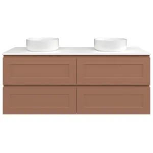 Washington Vanity 1500mm Double WG Basins SilkSurface AC Top Wall hung, New Penny Satin by Timberline, a Vanities for sale on Style Sourcebook