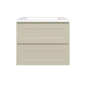 Washington Vanity 750mm Centre Bowl Regal Top Wall hung, Hog Bristle® Half Satin by Timberline, a Vanities for sale on Style Sourcebook