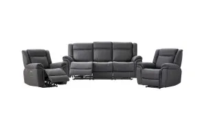 Helix 3 pce electric recliner suite by Focus On Furniture, a Sofas for sale on Style Sourcebook