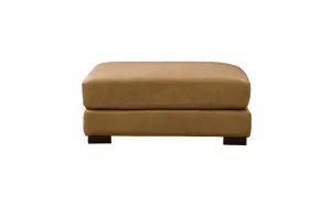 Marlo leather ottoman by Focus On Furniture, a Sofas for sale on Style Sourcebook