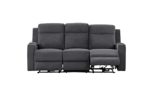 Belford leather 3 seat recliner by Focus On Furniture, a Sofas for sale on Style Sourcebook